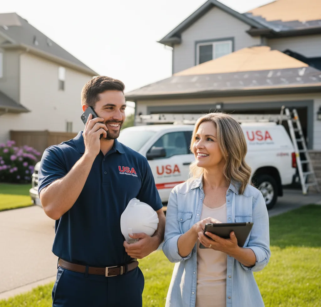 USA Roof Repair Experts customer support in Coalton